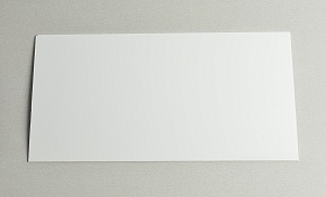Пластик белый для знаков 305х155 мм