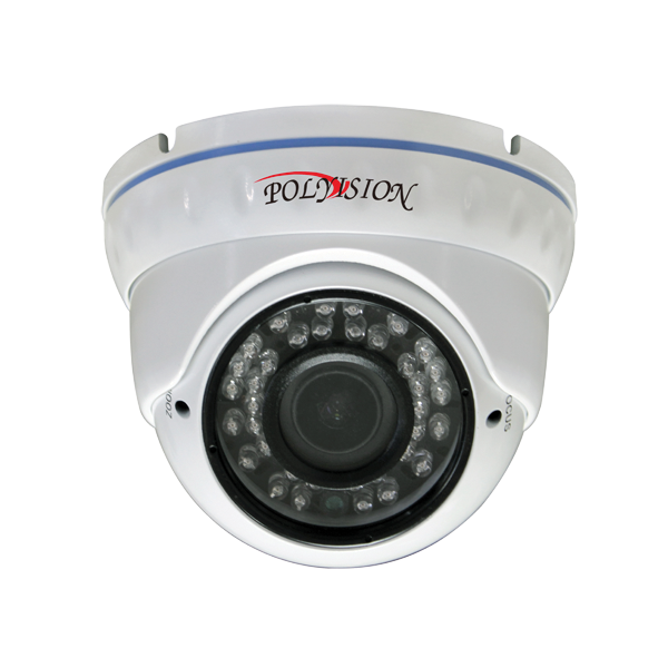 Купольная AHD 1080p ИК-видеокамера (IMX322+NVP2441H) с вариофокальным объективом
