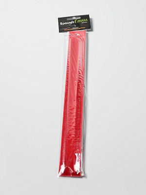 Браслет световозвращающий Бодиклип красный (35х320 мм)